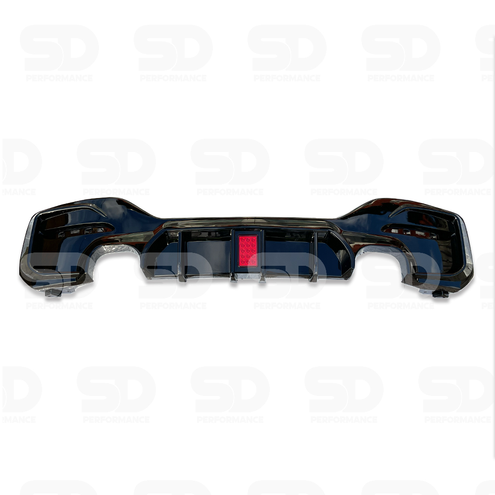 BMW LED Rear Diffuser for F20/F21 Gloss Black