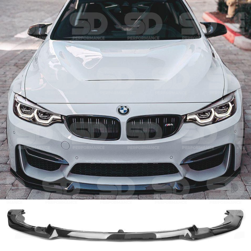 For BMW F80 M3 and F82 M4 CS Carbon Fibre Front Lip