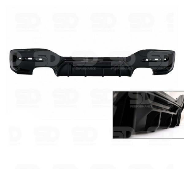 BMW 1 Series F20 F21 LCI (2015-2019) Rear Bumper Diffuser Left Double Outlet