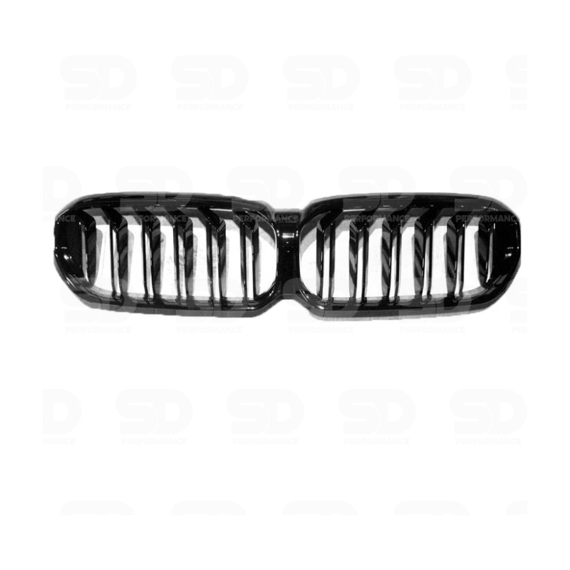 For BMW G30 LCI Double Slat Grille M Performance Gloss Black